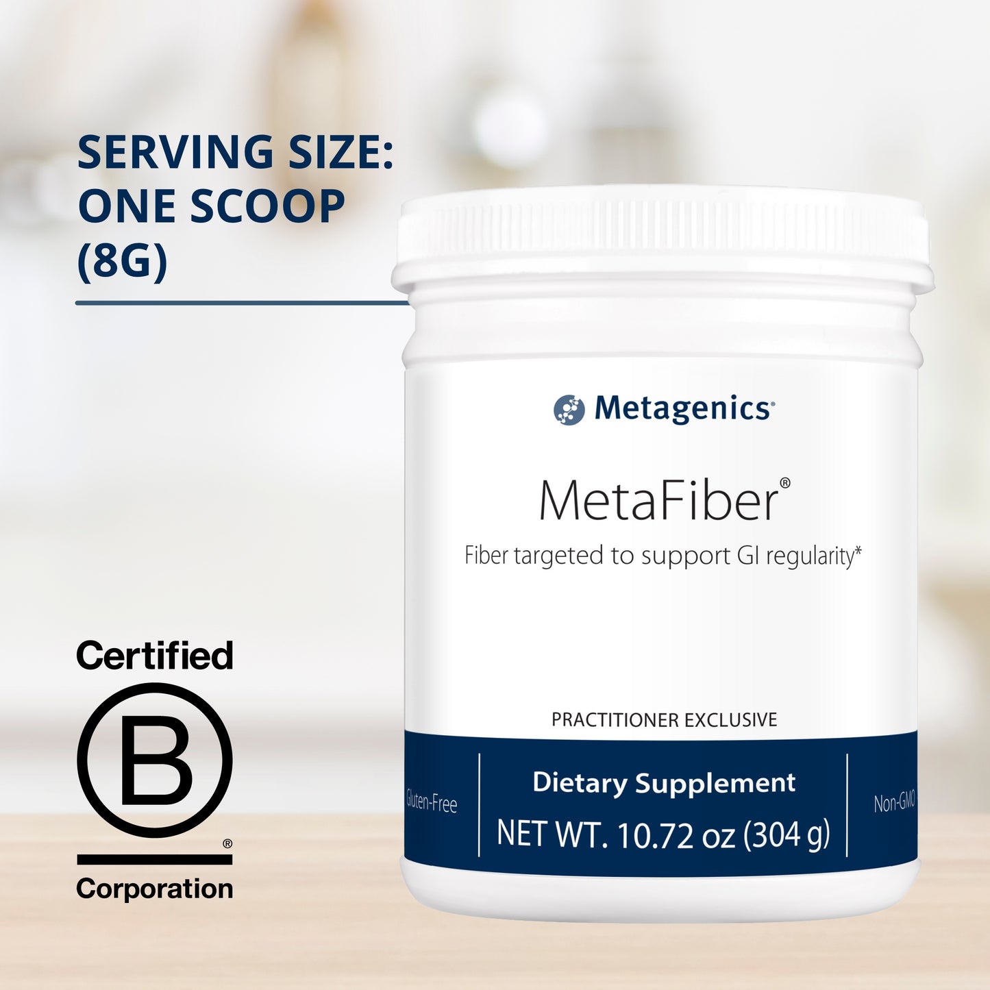 Metagenics MetaFiber - Fiber Blend to Support GI Regularity* | 38 Servings