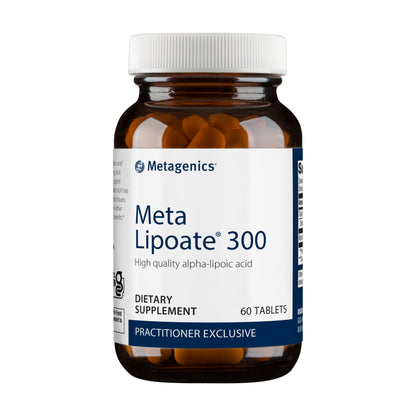 Metagenics Meta Lipoate 300 mg Alpha Lipoic Acid to Help Support a Healthy Metabolism and Tissue Health, ALA - 60 Tablets