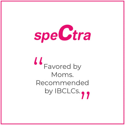Spectra - Cooler Bag Storage Kit for Breast Milk - Pink (Ice Pack and 2 Wide Neck Bottles)