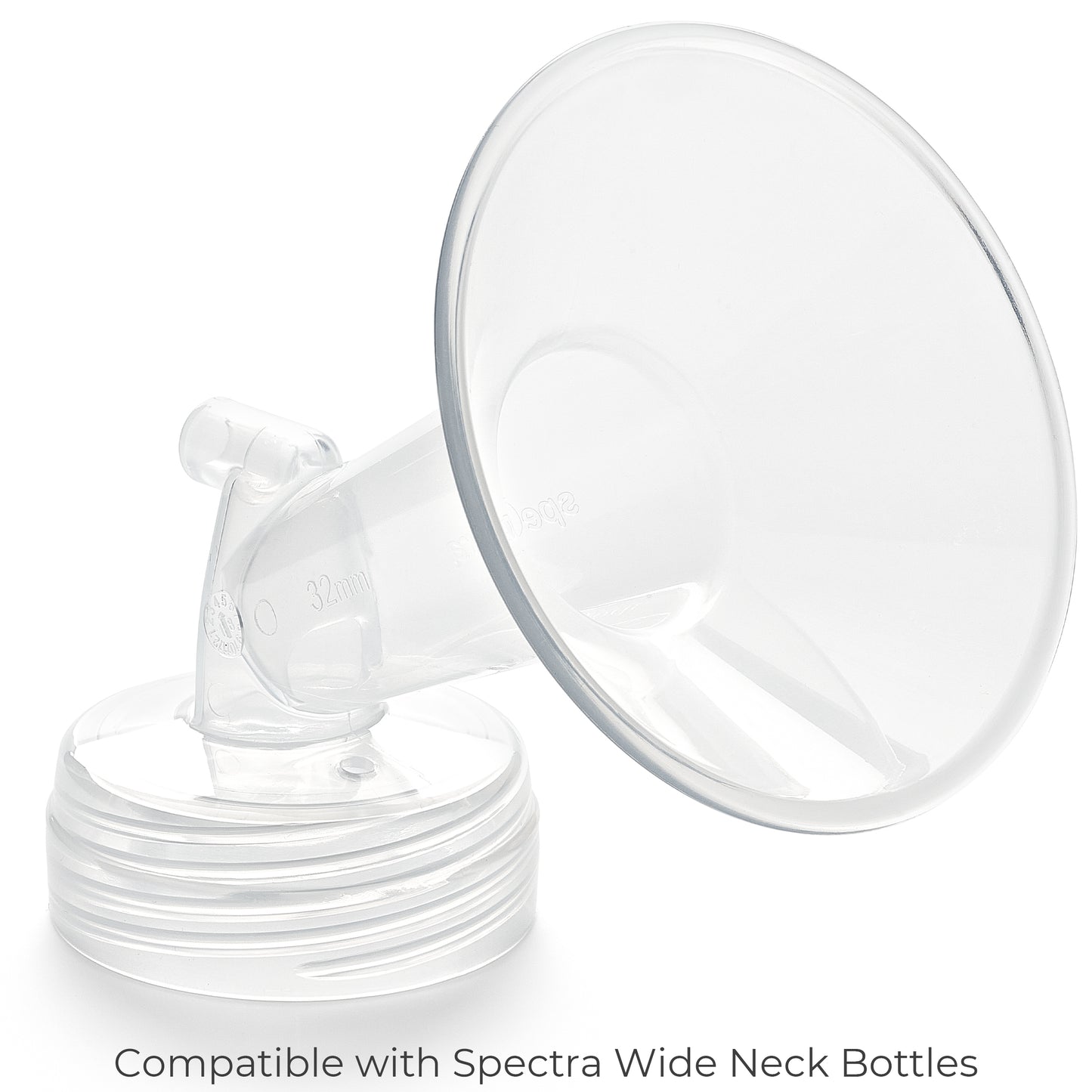 Spectra - Wide Breast Shield Set for Breast Milk Pumps - X-Large 32 mm