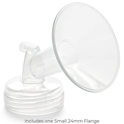 Spectra - Premium Breast Milk Pump Accessory Kit with Baby Bottles - Medium 24mm