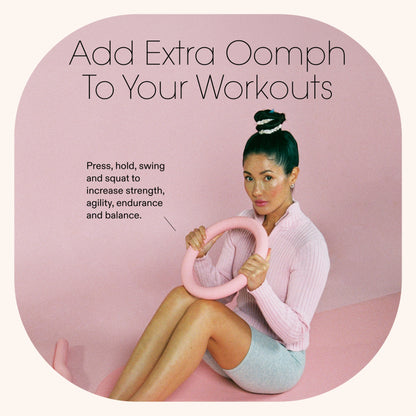 Bala Power Ring| Kettlebell | Yoga, HIIT, Pilates, Barre, Strength Training | Sand (10lb)