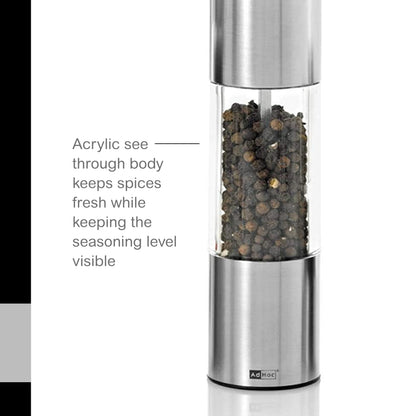 AdHoc Classic Medium Salt or Pepper Mill