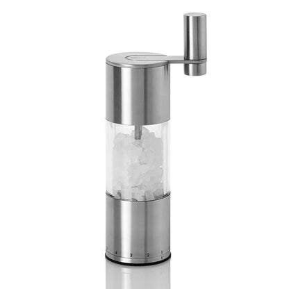 AdHoc Geared Stainless Steel Salt & Pepper Mill, 7.5"