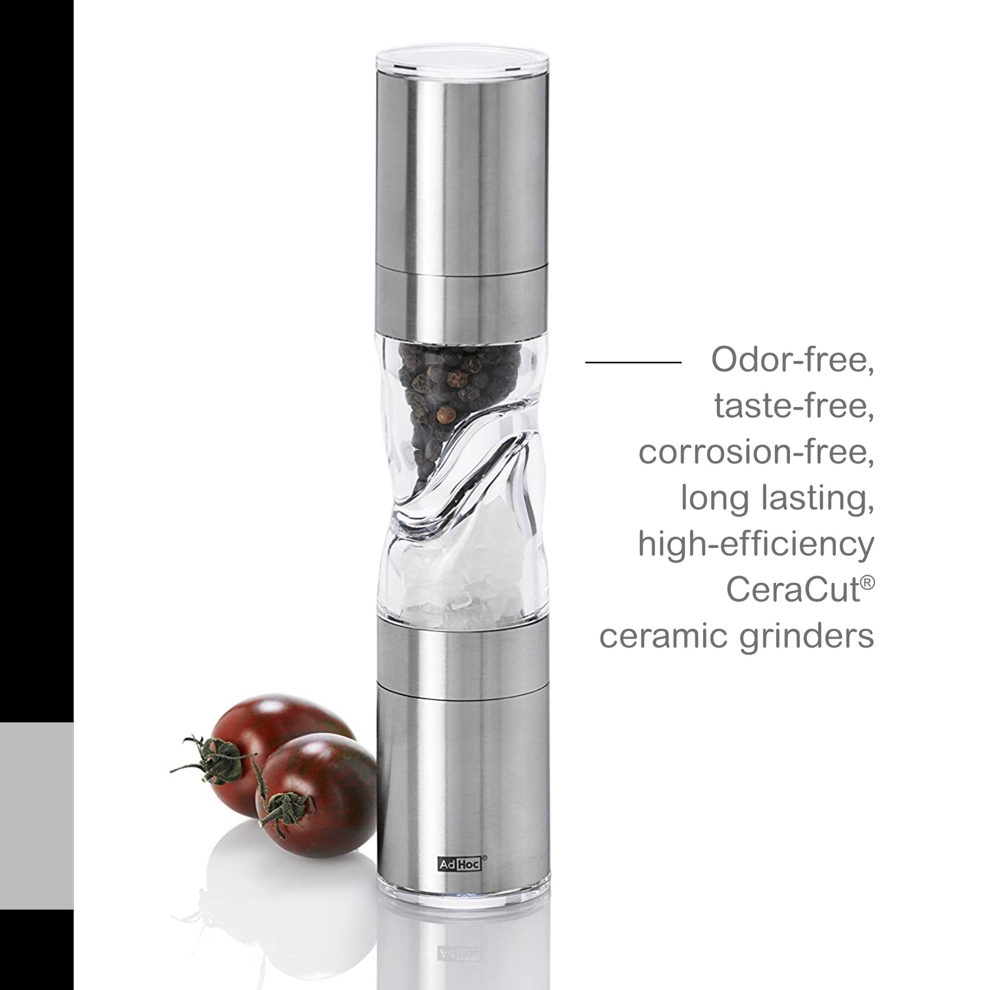 AdHoc Duo Salt & Pepper Mill