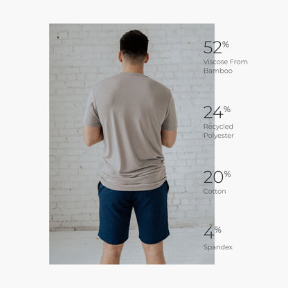 Cariloha - Men's Training Shorts - Navy - XL