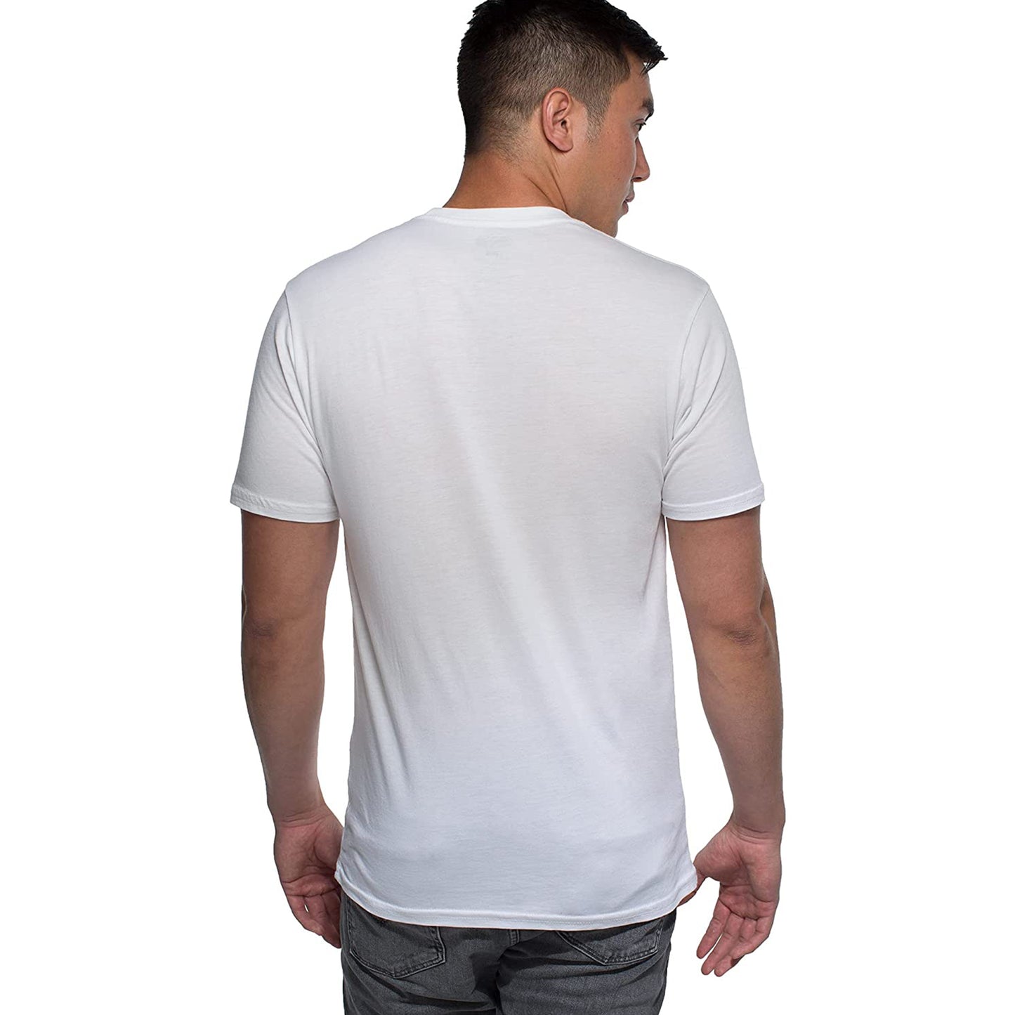 Cariloha Men's Crew Tee - Organic Bamboo T-Shirt - Cooling, Soft, Stylish, Durable, and Eco-Friendly - XLarge - White
