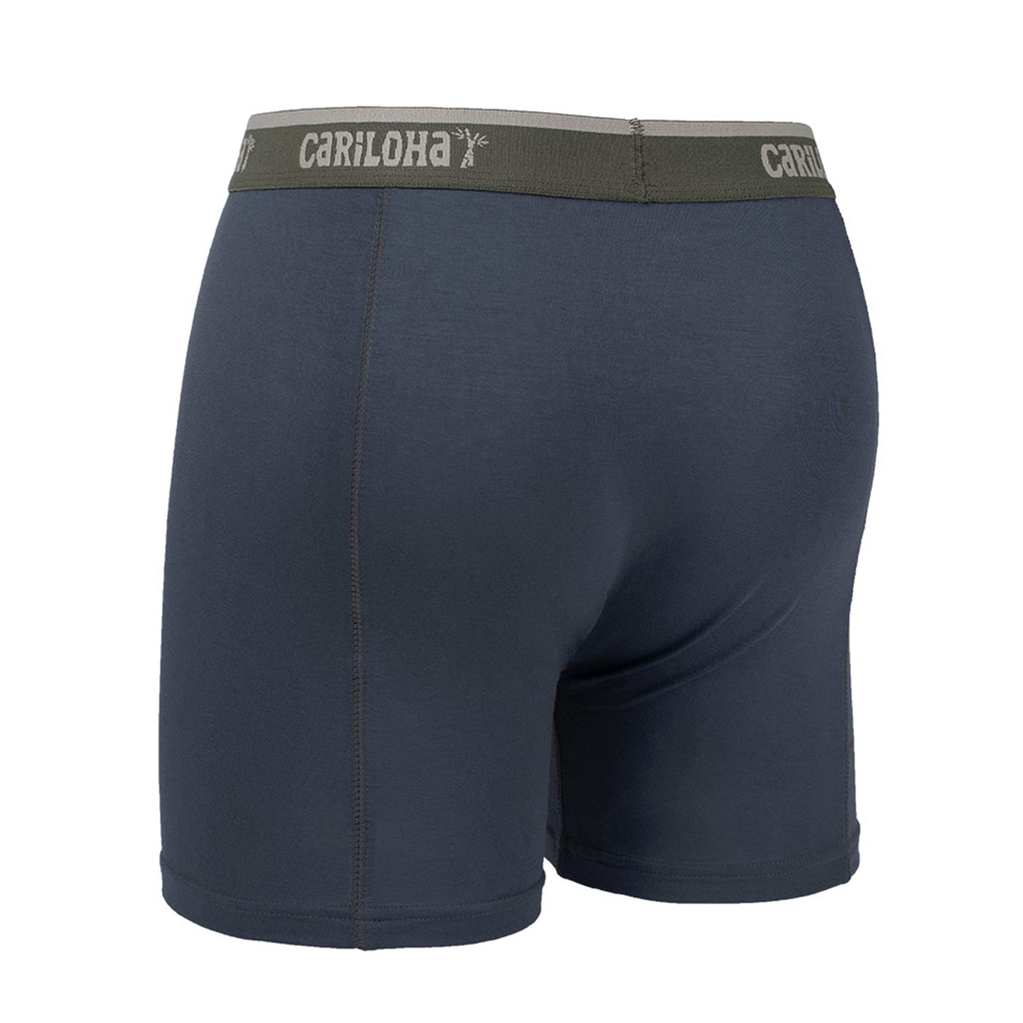 Cariloha Men's Organic Bamboo Underwear Boxer Briefs - Lightweight, Flexible, Eco-friendly and Odor-Resistant - Small - Cobalt Heather