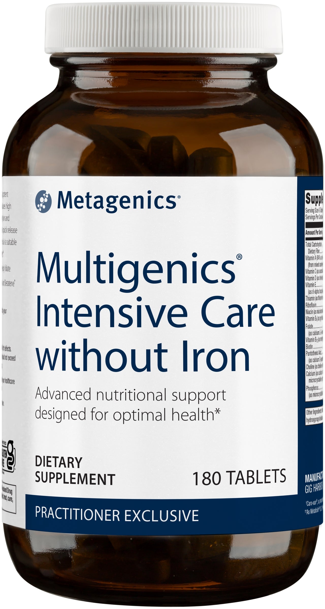Metagenics Multigenics Intensive Care Without Iron ‚Äì Advanced Nutritional Support Designed for Optimal Health* ‚Äì 30 Servings