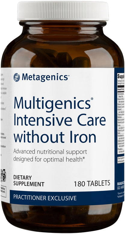 Metagenics Multigenics Intensive Care Without Iron ‚Äì Advanced Nutritional Support Designed for Optimal Health* ‚Äì 30 Servings