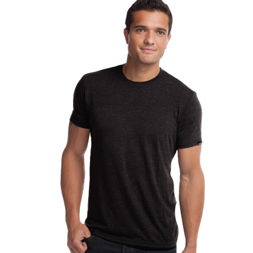 Cariloha Bamboo Men's Comfort Crew Tee | 1-Year Limited Quality Warranty (X-Large, Charcoal)