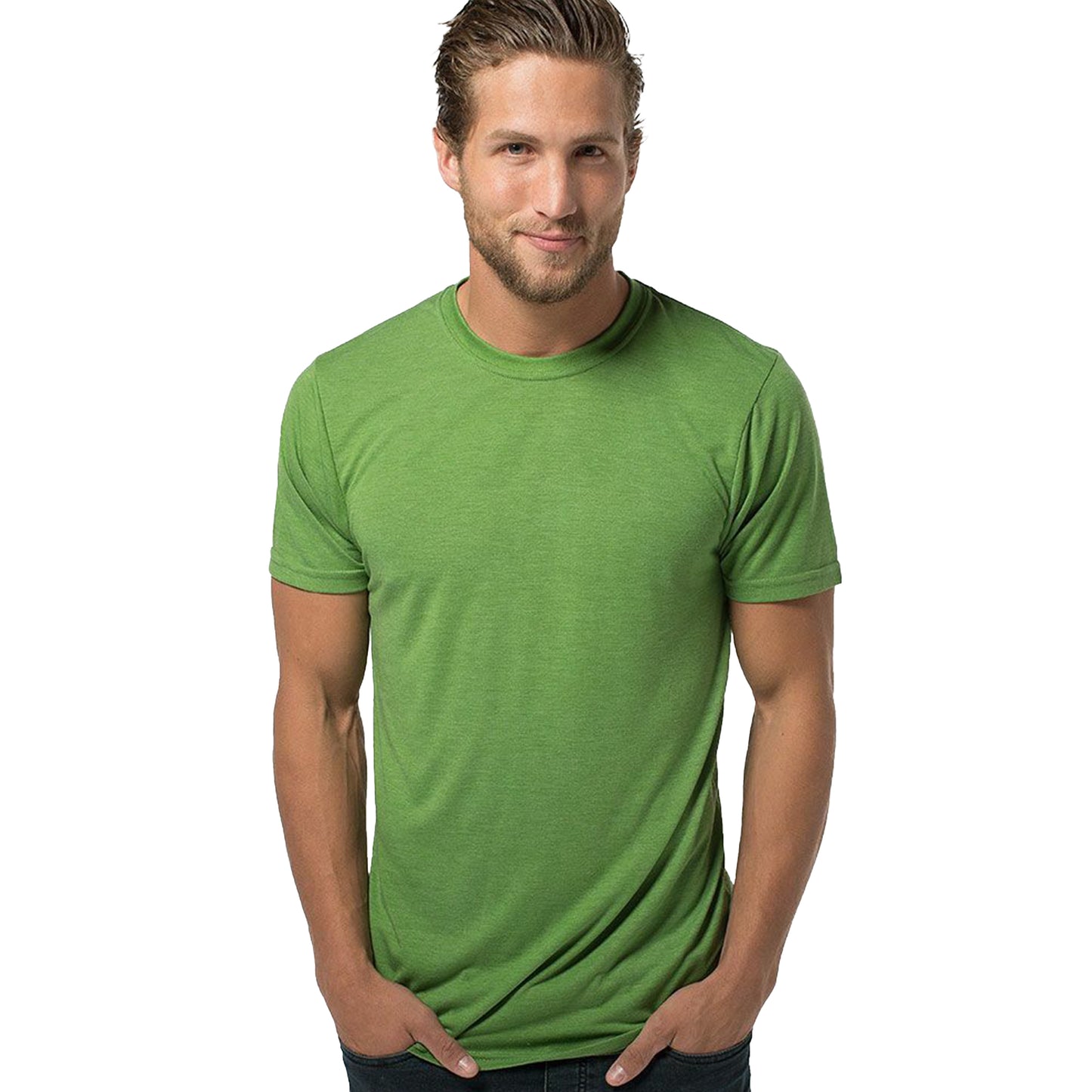 Cariloha Men's Comfort Crew Tee - Organic Bamboo T-Shirt - Cooling, Soft, Stylish, Durable and Eco-Friendly - Large - Palm Green