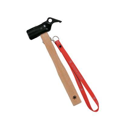 Snow Peak Steel Head Peg Hammer - Made of Forged Steel - 4.75 x 1.25 x 11.5