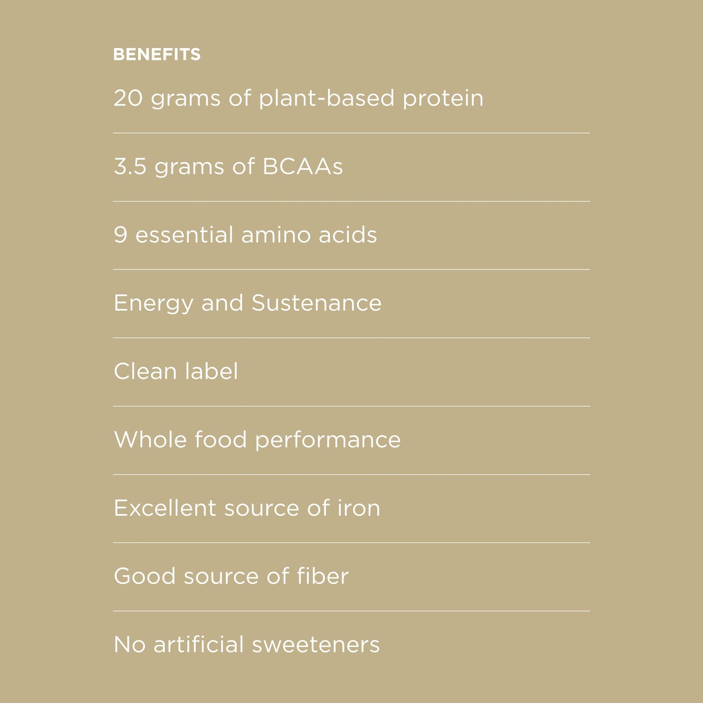 Possible Protein Powder Vanilla Bean - 20 Grams Vegan Plant-Based Protein Mix, Non-GMO, Organic, Non-Dairy - 30-Day Supply
