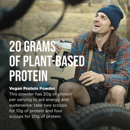 Possible Protein Powder Vanilla Bean - 20 Grams Vegan Plant-Based Protein Mix, Non-GMO, Organic, Non-Dairy - 30-Day Supply