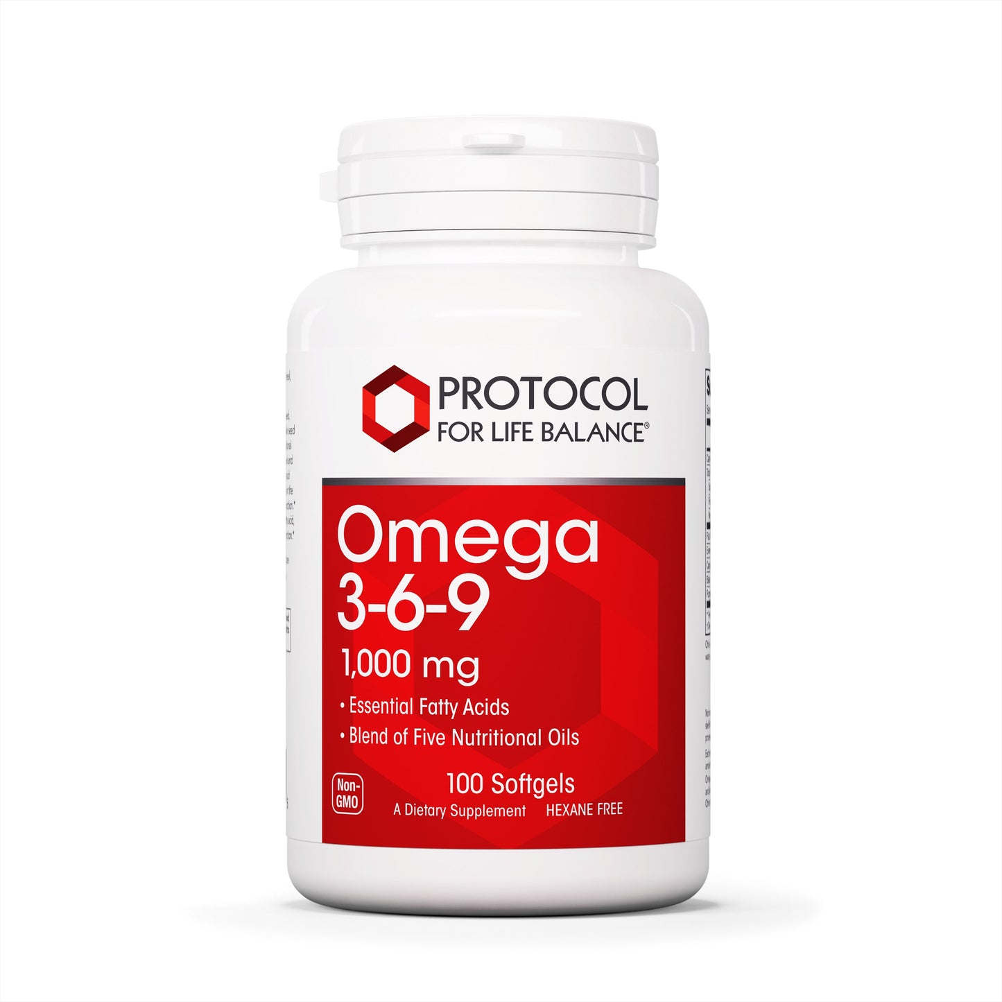 Protocol for Life Balance - Omega 3-6-9 1,000 mg - 100 Softgels