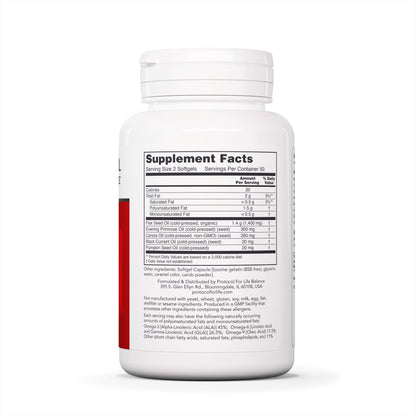 Protocol for Life Balance - Omega 3-6-9 1,000 mg - 100 Softgels