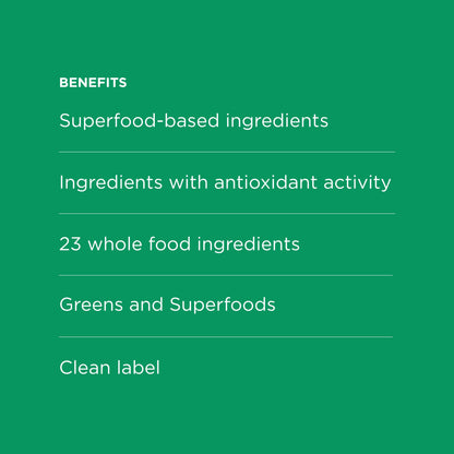Possible SuperGreens - Superfoods Powder Mix with 23 Whole Food Ingredients, Vegan, Organic, Plant-Based Wellness - 1 Pouch, 30-Day Supply