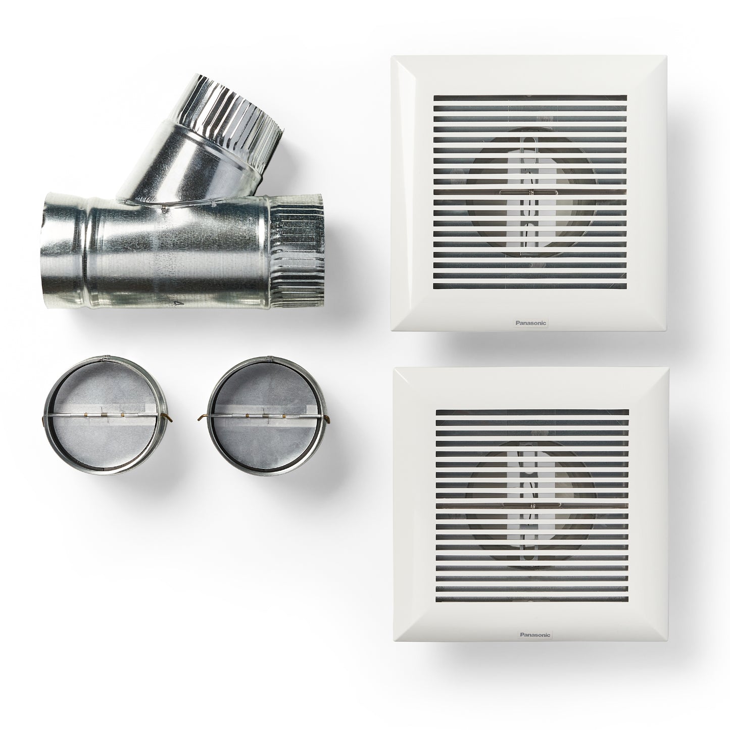 Panasonic PC-NLF04D WhisperLine Installation Kit, Double Inlet Kit for 4 Ducts
