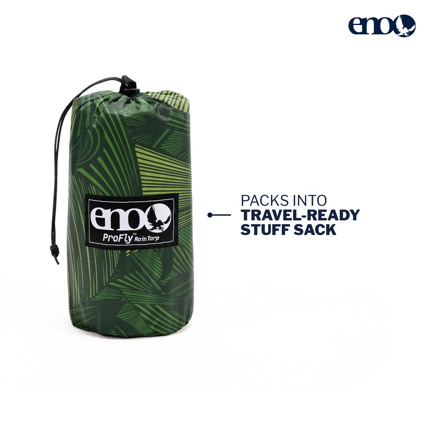 ENO, Eagles Nest Outfitters ProFly Ultralight Hammock Rain Fly Tarp, Green