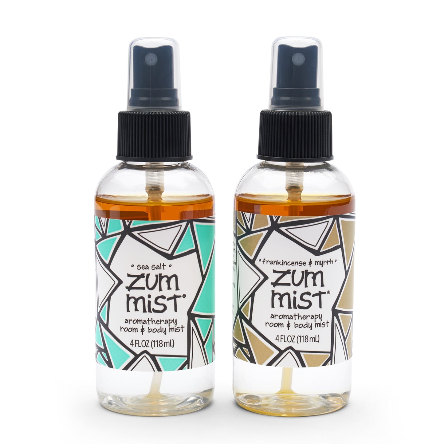 Indigo Wild Zum Mist Frankincense & Myrrh and Sea Salt Mist Body Spray 4 fl. oz. each, 2 Pack