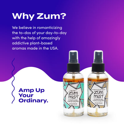 Indigo Wild Zum Mist Frankincense & Myrrh and Sea Salt Mist Body Spray 4 fl. oz. each, 2 Pack