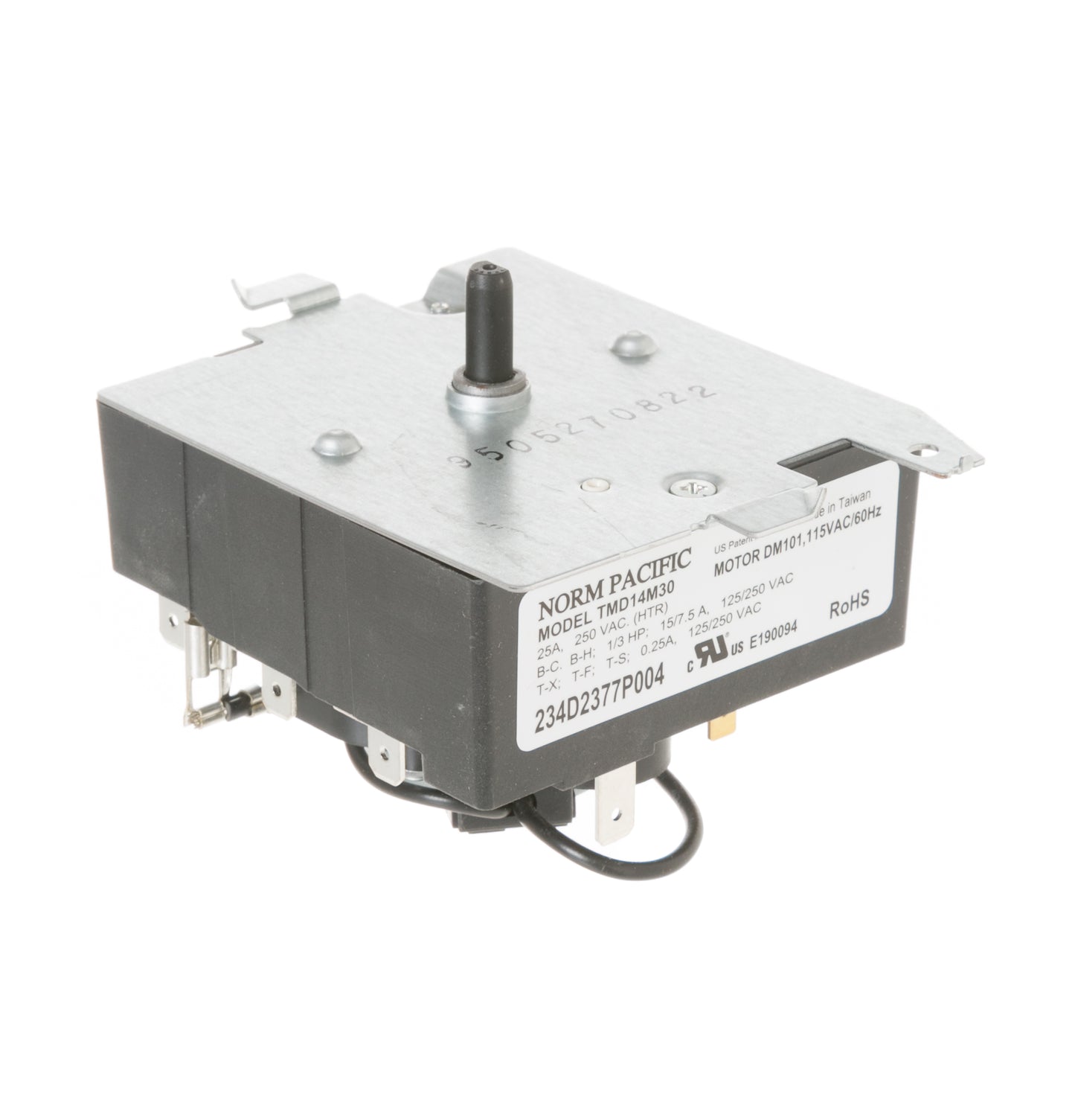 Parts Master Replacement for GE/Hotpoint Dryer Timer - WE04X24550, PS11763064, AP6031056 - Part for Clothes Dryer Machine - Clothes Dryer Replacement Parts