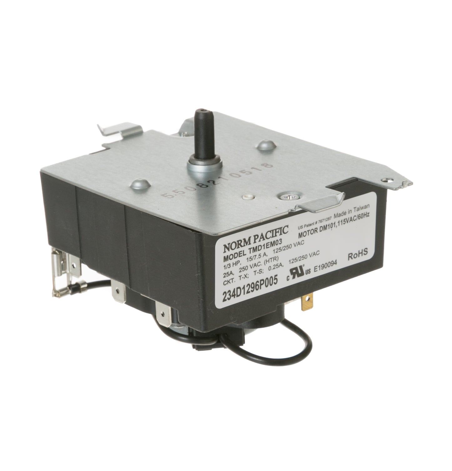 Parts Master Replacement for GE/Hotpoint Dryer Timer - WE4M533, PS8690648, AP5780508 - Part for Clothes Dryer Machine - Clothes Dryer Replacement Parts