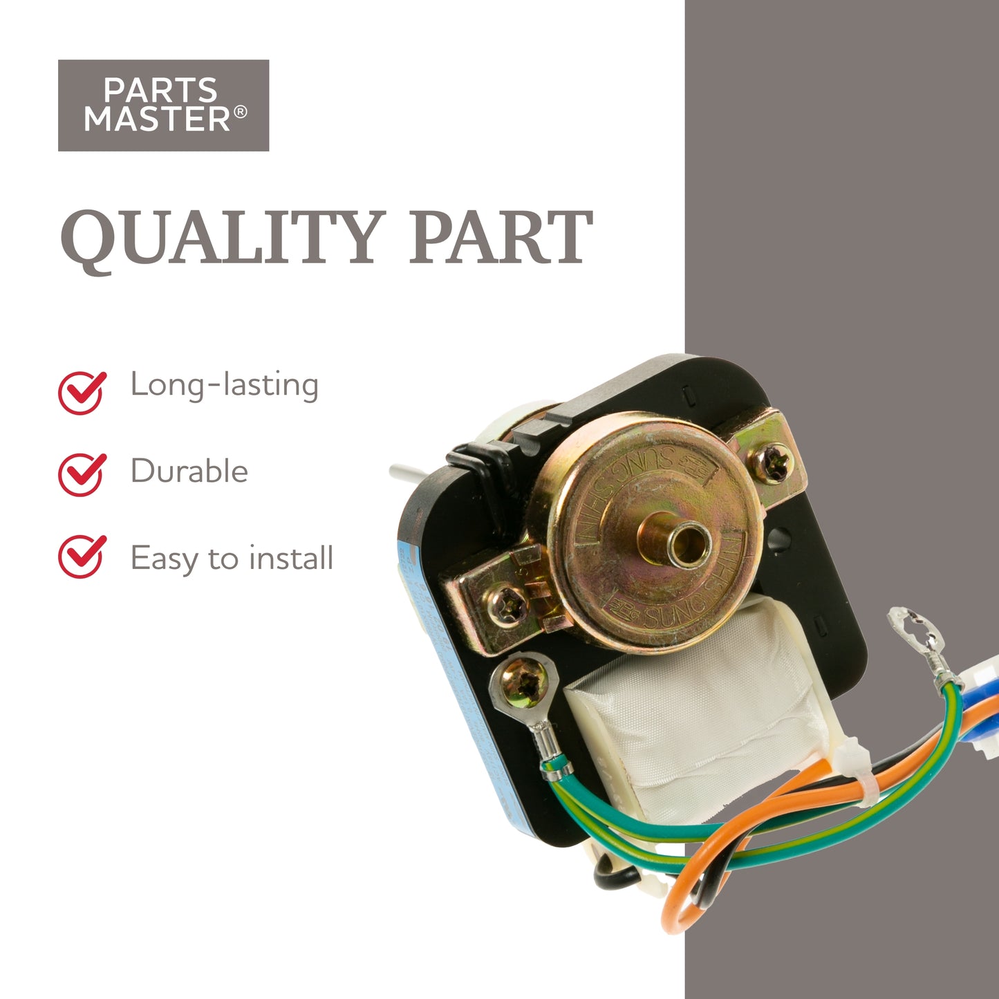 Replacement for GE Refrigerator Evaporator Fan Motor WR60X10172 PS967024 AP3855311