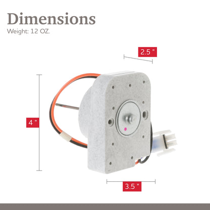 Replacement for GE / Hotpoint Refrigerator Evaporator Fan Motor WR60X10257 PS1766252 AP4318644