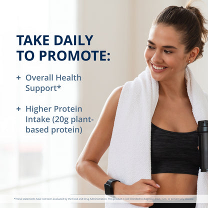 Metagenics Perfect Protein Pea & Rice - Featuring OptiProtein, a Balanced Combination of Proprietary Pea and Rice Protein with Added BCAAs, Chocolate Flavor | 30 Servings