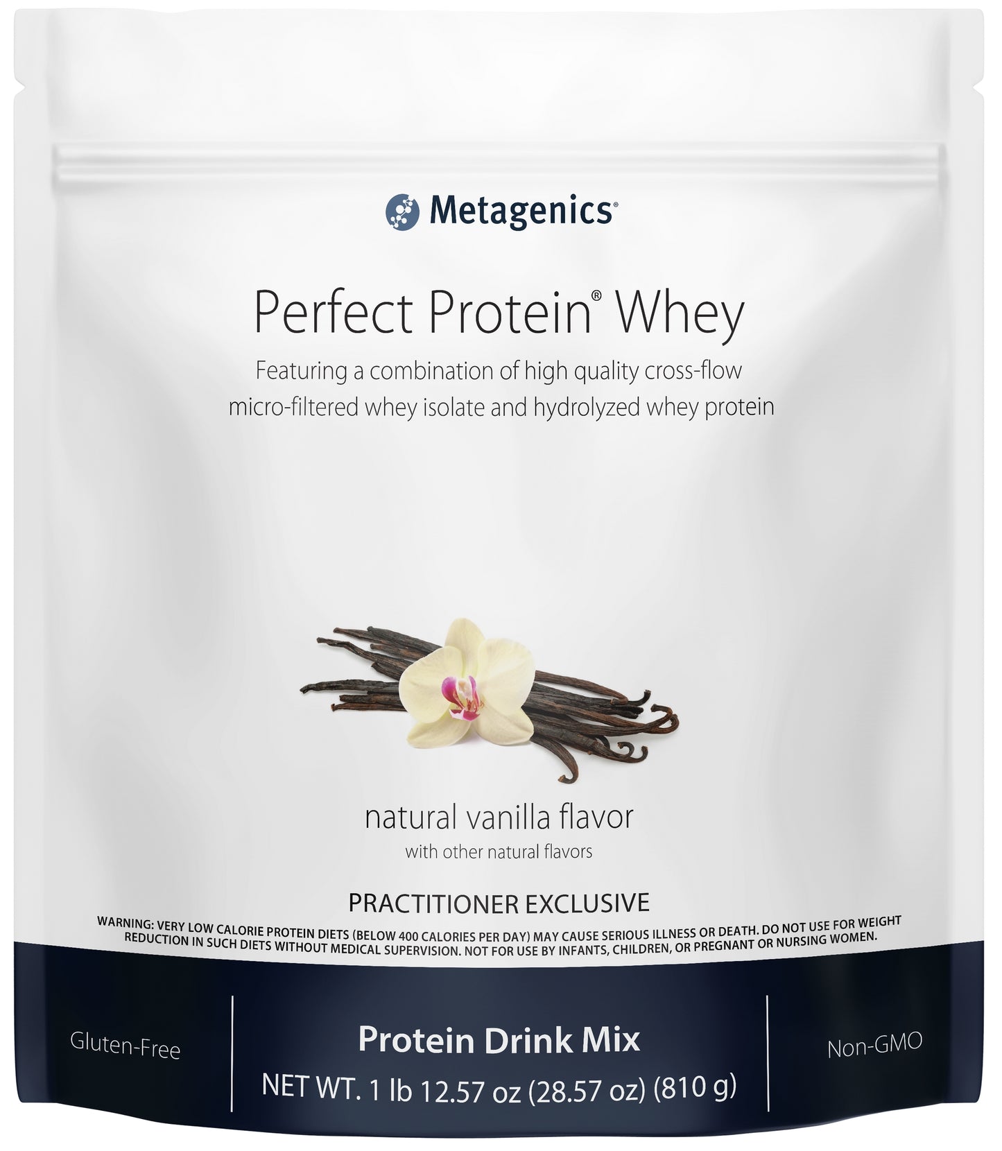 Metagenics Perfect Protein Whey ‚Äì Cross-Flow Micro-Filtered Whey Isolate & Hydrolyzed Whey Protein | 30 Servings (Vanilla, 30 Servings)