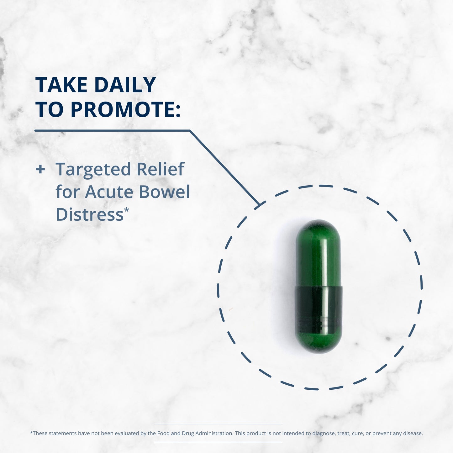 Metagenics UltraFlora Acute Care Daily Probiotic Supplement to Help Relieve Acute Bowel Distress - 30 Capsules