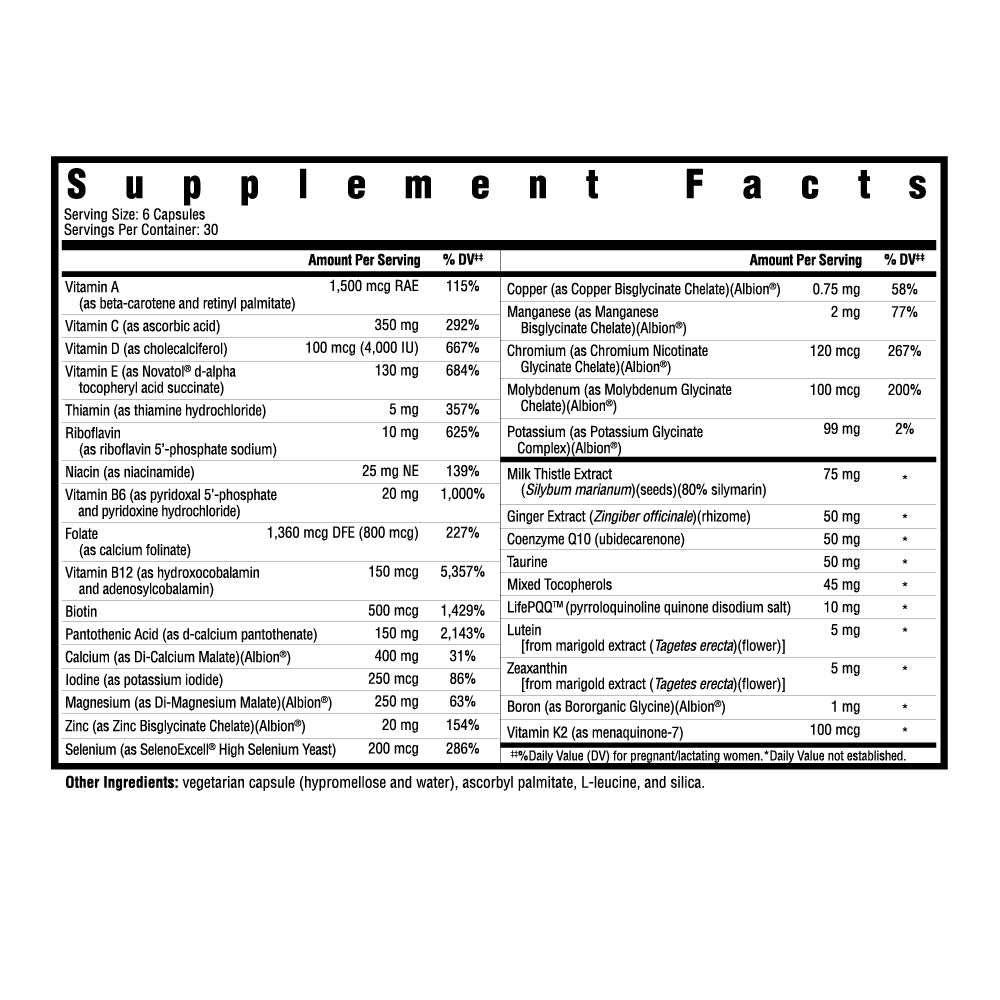 Seeking Health Optimal Prenatal Methyl-Free, Non-Methylated Folate and B12, Pregnancy Support, B6 and Ginger for Digestive Comfort, Supports Healthy Fetal Development, Vegetarian (180 Capsules)