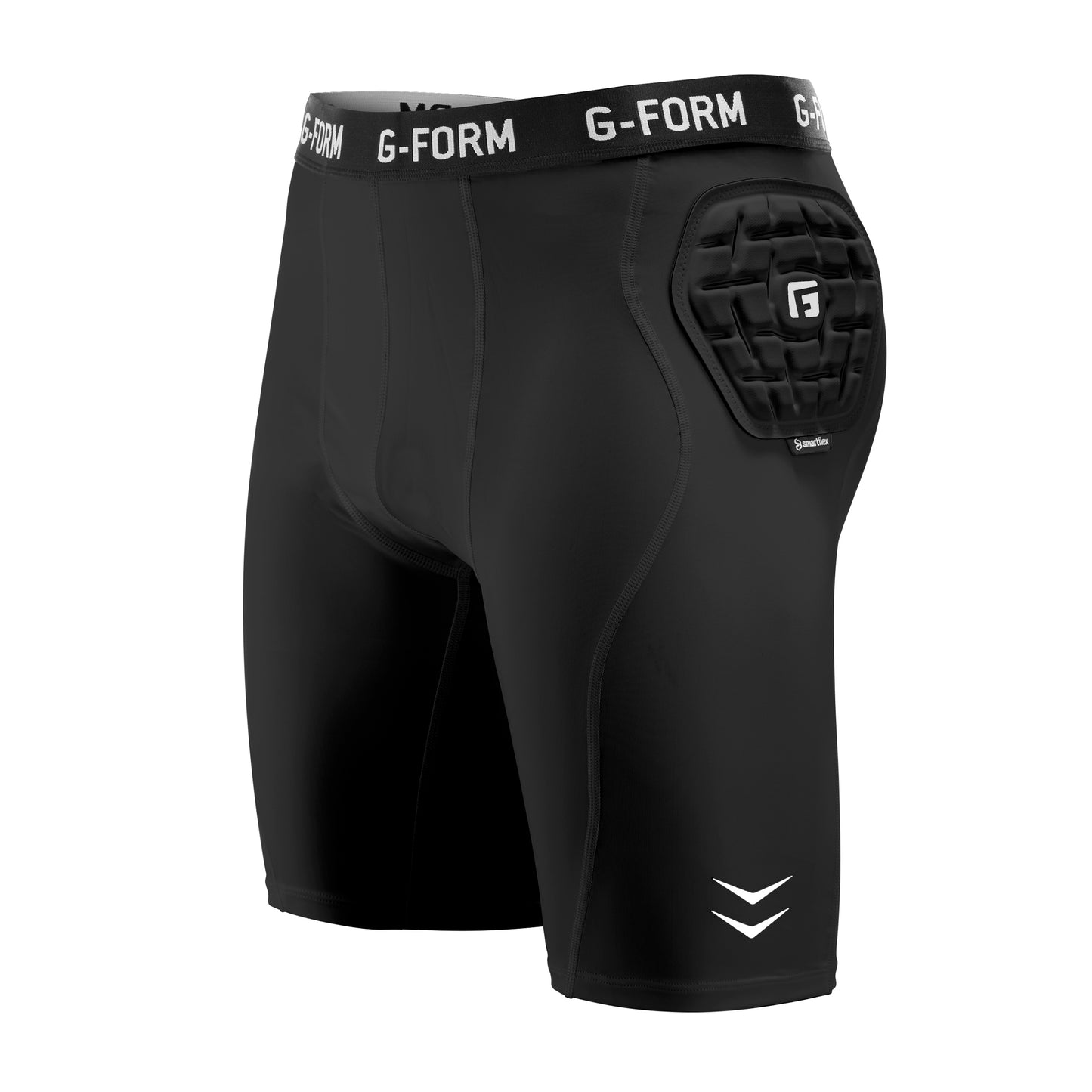G-Form Men's Team Baselayer Short Liner - Men's Athletic Compression Shorts - Black, Adult Large