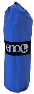 ENO, Eagles Nest Outfitters SingleNest Lightweight Camping Hammock, Seafoam/Navy