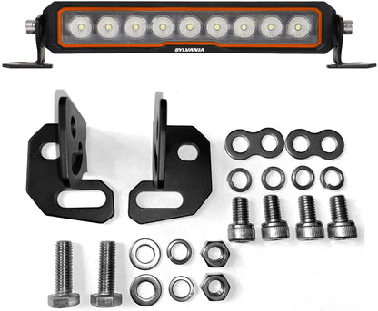 SYLVANIA Rugged 10 Inch Flood LED Light Bar | Lifetime Limited Warranty | Flood Light 3600 Raw Lumens, Quality Off Road Driving Work Light, Truck, Tractor, Boat, ATV, UTV, SUV, 4x4 (1 PC)