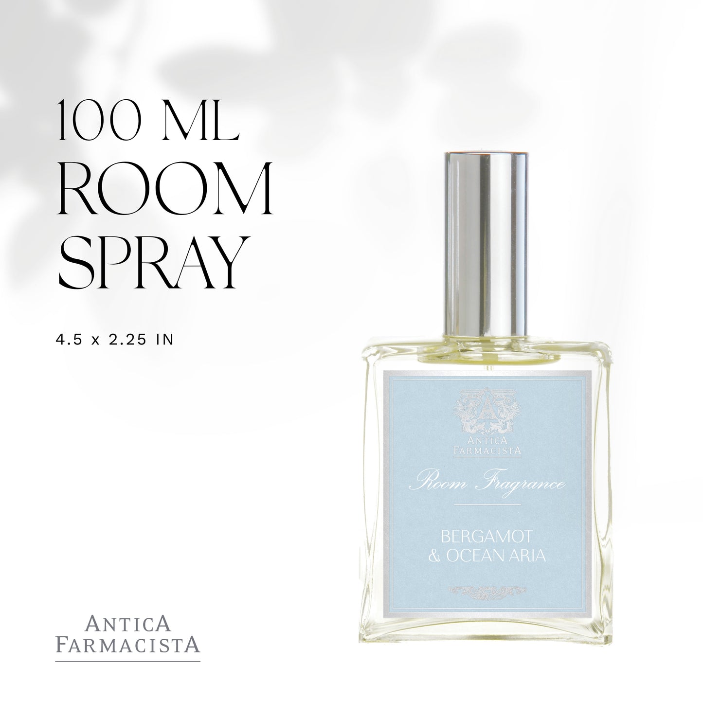 Antica Farmacista Room Spray, Bergamot and Ocean Aria Home Ambiance, 3.4 Fl Oz