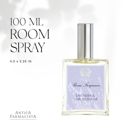 Antica Farmacista Room Spray, Lavender and Lime Blossom 3.4 Fl Oz