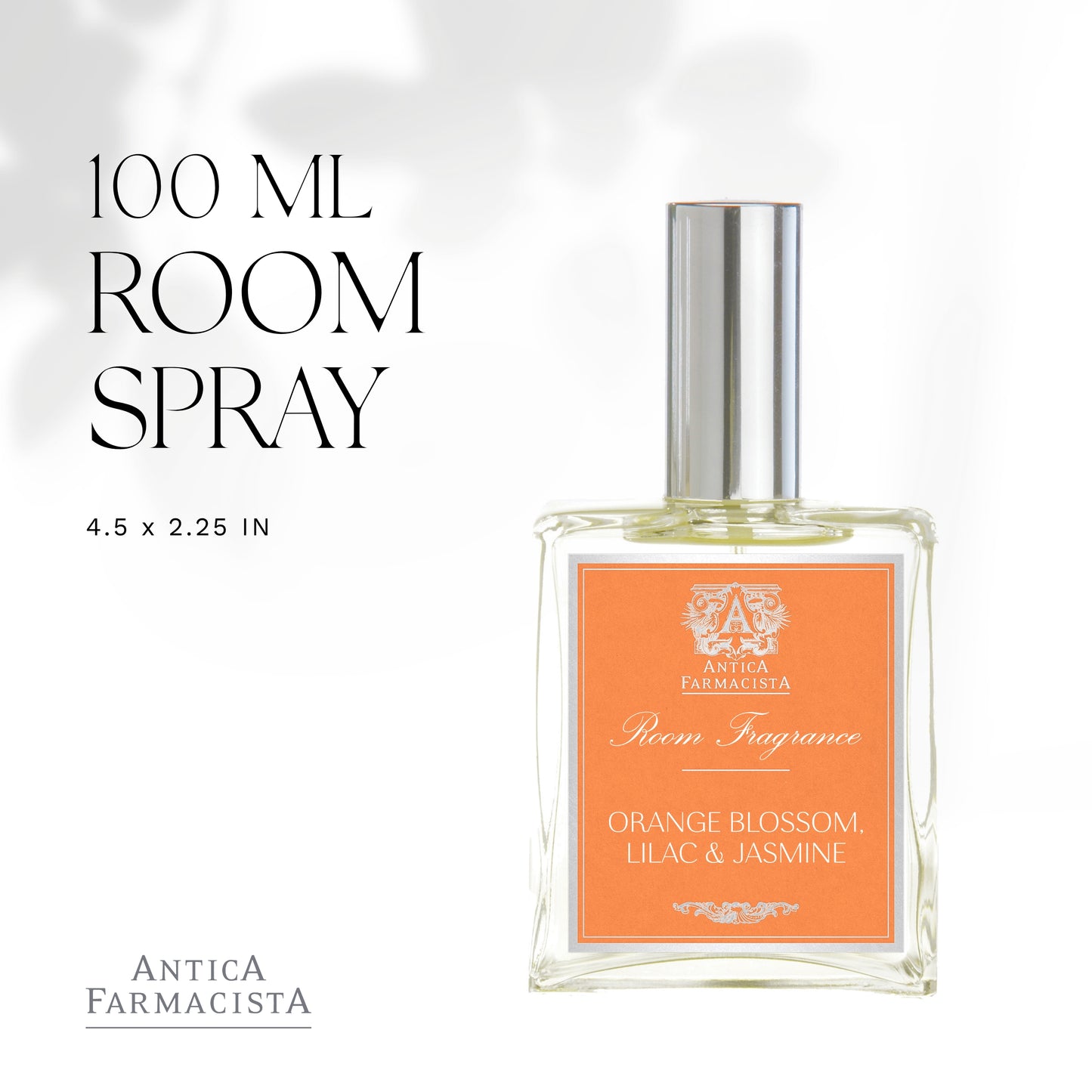 Antica Farmacista Room Spray, Orange Blossom, Lilac and Jasmine 3.4 Fl Oz
