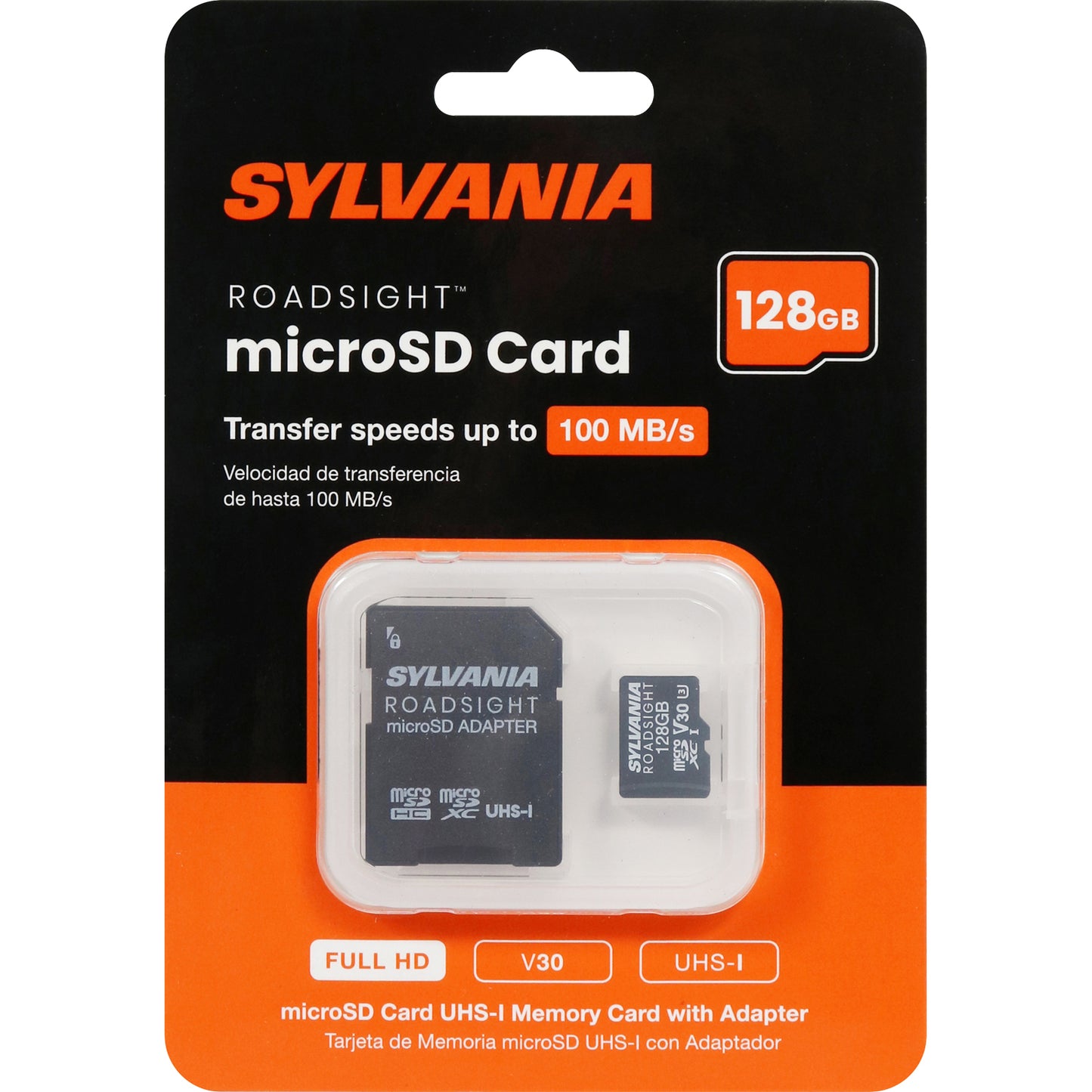 SYLVANIA - Roadsight Micro SD Card 128GB