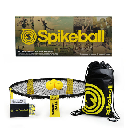 Spikeball Standard 3 Ball Kit - Game for The Backyard, Beach, Park, Indoors