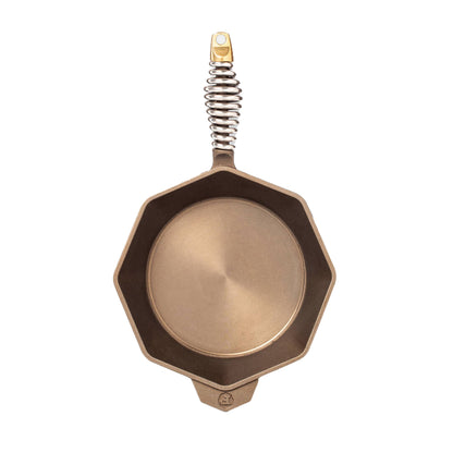 FINEX 8" Cast Iron Skillet, Modern Heirloom, Handcrafted in the USA, Pre-seasoned with Organic Flaxseed Oil