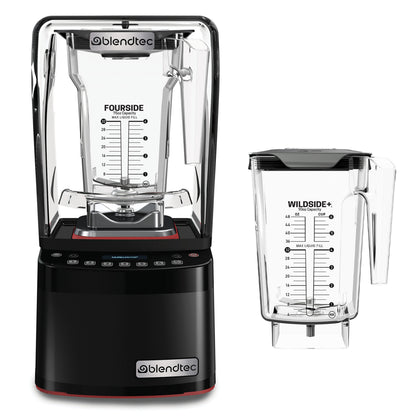 Blendtec Stealth 885 Countertop Blender, FS Jar/WS+ Jar/Sound Enclosure, Black