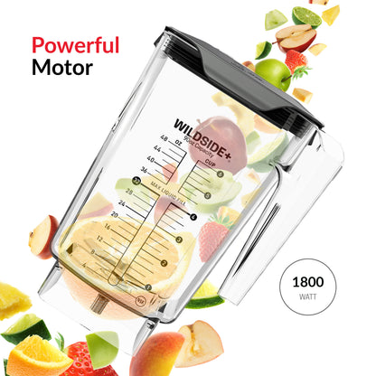 Blendtec Stealth 885 Countertop Blender, FS Jar/WS+ Jar/Sound Enclosure, Black