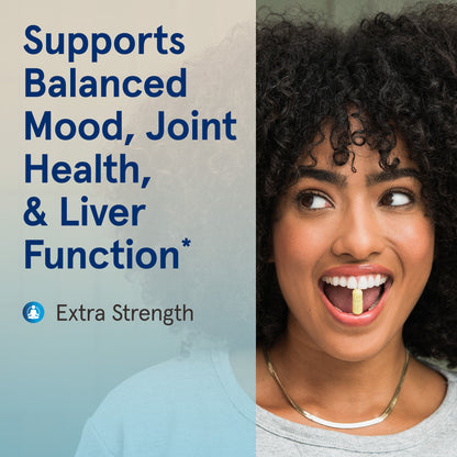 Jarrow Formulas SAMe 400 mg - 60 Tablets - Highest Concentration of Active S,S Form - Supports Joint Health, Liver Function, Brain Metabolism, & Antioxidant Defense - 60 Servings