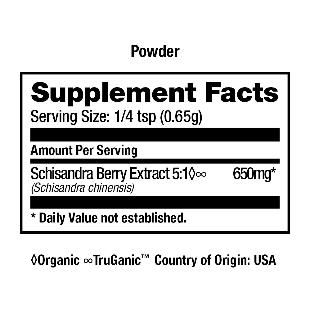 HealthForce SuperFoods Integrity Extracts Schisandra - 50 g Powder