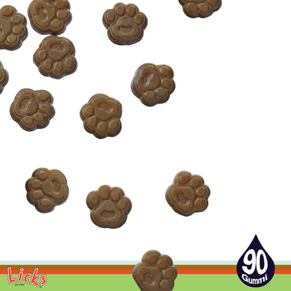 Licks - Calming Treats for Dogs - Dog Anxiety Relief - Dog Calming Aid - Gummies - 90 Use