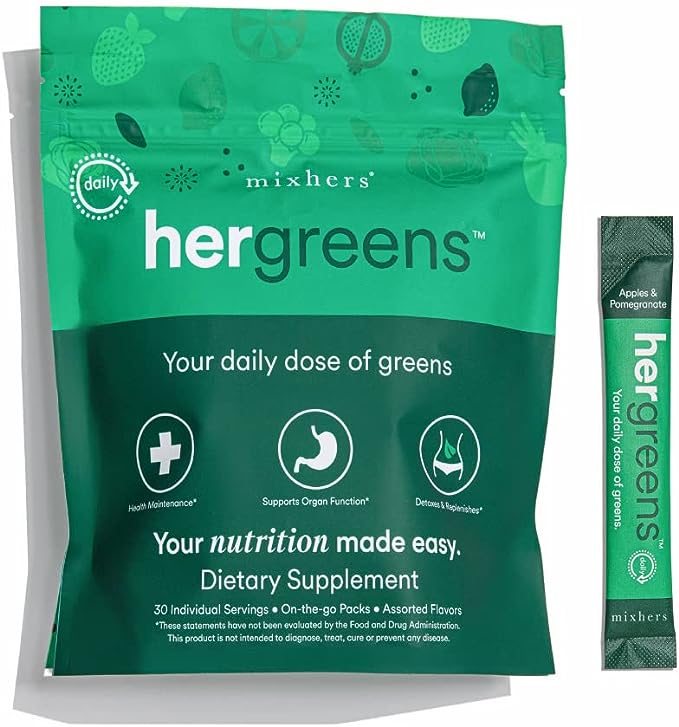 MIXHERS Hergreens | Greens Powder | Made from Whole Foods | Digestive ...