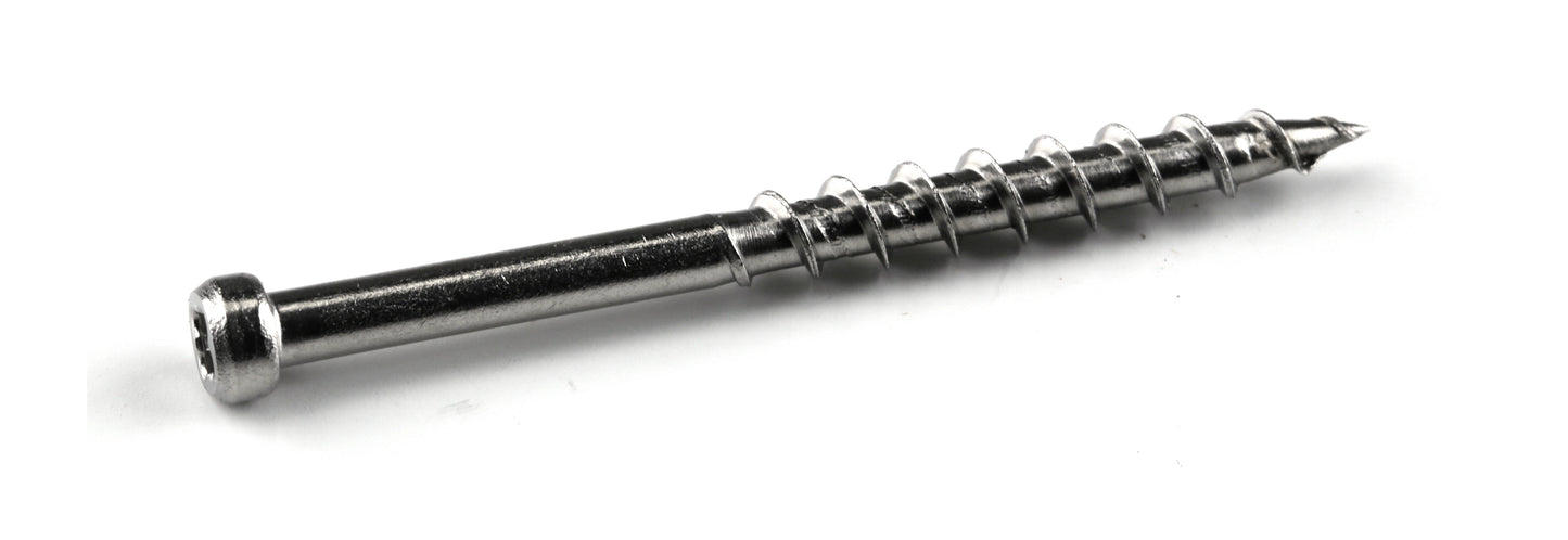 Kreg SDK-C2SS-700 Stainless Steel Deck Screws, 2-Inch, 8 Coarse Thread, Compact Head (700 Count)